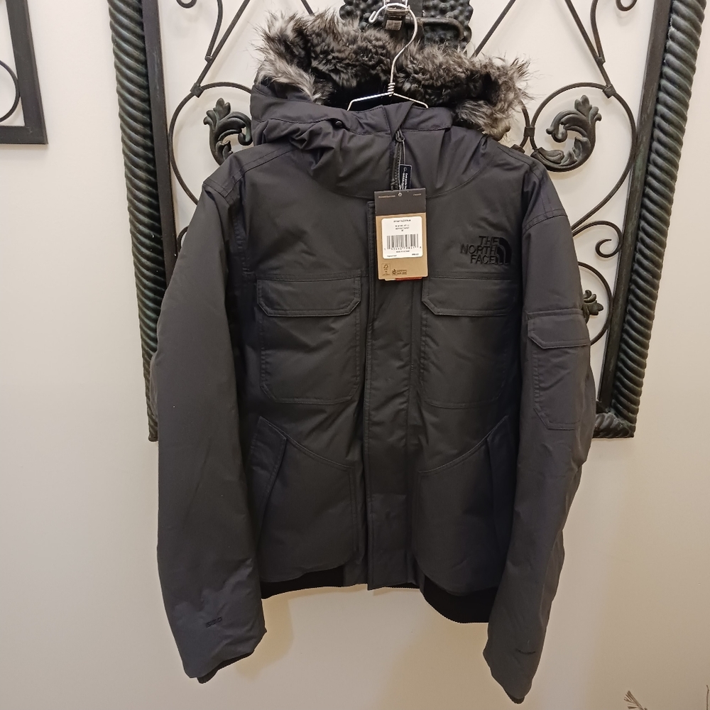Northface Gotham III Dry-Vent 550 Down Hooded Jacket Size Med for Men - Picture 1 of 11